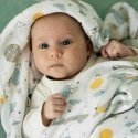 Petite&Mars Misty Bamboo Muslin Wrap Set of 2 | Gray Petite&Mars Misty Bamboo Muslin Wrap Set of 2 | Gray