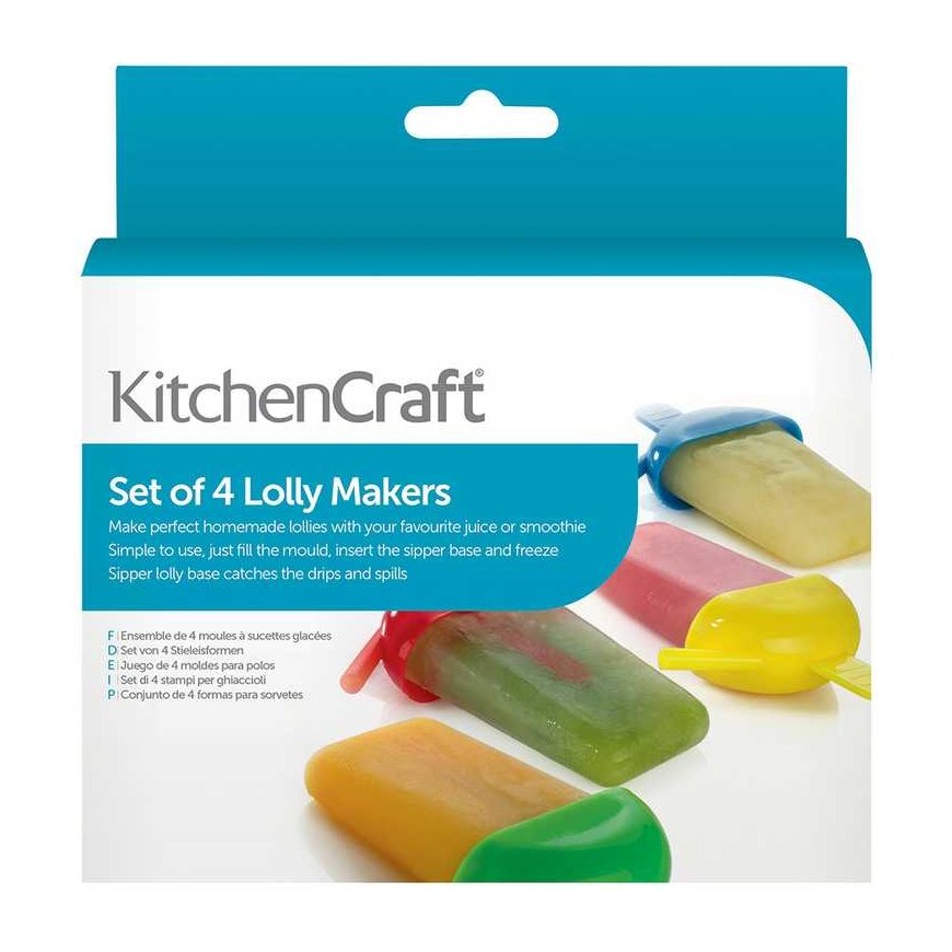 Kitchen Craft KitchenCraft Lolly Makers ledų formelės - 4 vnt. – 3