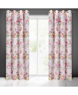 Eurofirany Curtains POLLY / Pink 140X250 TRANS