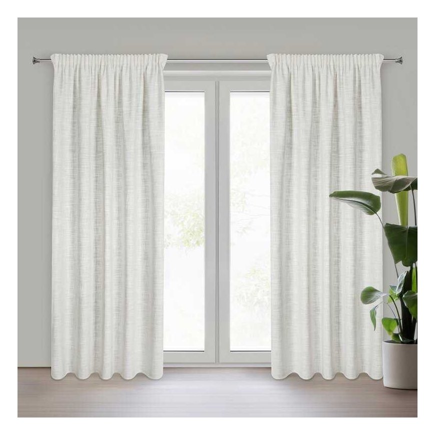 Euro curtains ZAS/ROSI/BEIGE+SRE 140X270 T