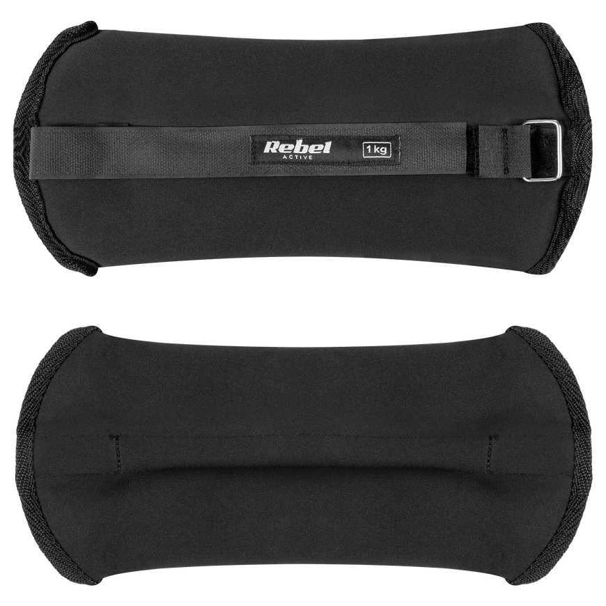 Ankle and wrist weights 2x1kg, REBEL AVTIVE – 5