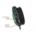 SureFire Skirmish Austiņas Vadu Speļu USB Type-A Melns, Kamuflāža, Zaļš