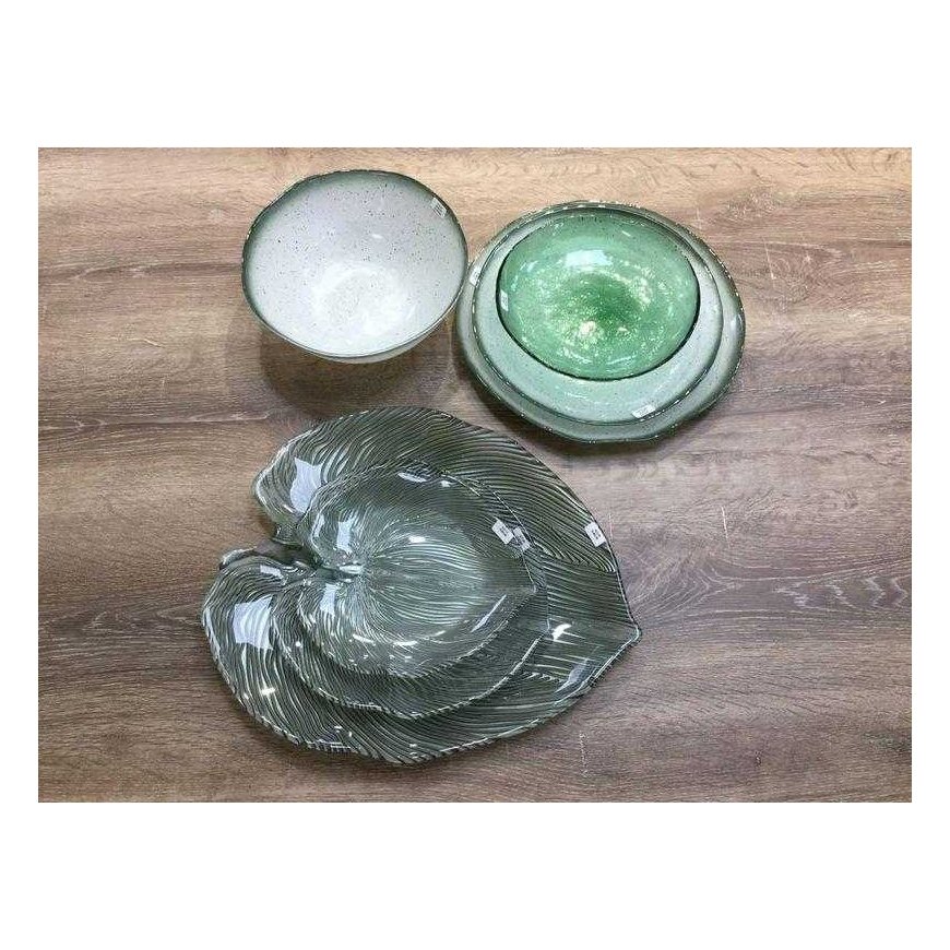 Eurofirany TERRA COLLECTION MONTENEGRO Lapo formos lėkštė, 38 X 34 X 4 cm, spalva: žalia – 2
