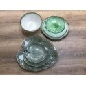 Eurofirany TERRA COLLECTION MONTENEGRO Leaf-shaped plate, 38 X 34 X 4 cm, color: green Eurofirany TERRA COLLECTION MONTENEGRO Leaf-shaped plate, 38 X 34 X 4 cm, color: green