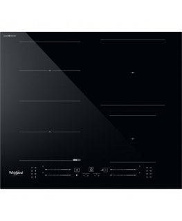 Whirlpool WF S5060 CPBF Black Built-in 59 cm Ceramic 4 zone(s)