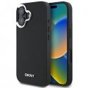 DKNY DKHMP16SPSCMCLK iPhone 16 6.1" czarny|black hardcase Plain