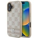 Case DKNY DKHCP16SPCPTSSP iPhone 16 6.1" pink hardcase Checkered Pattern & Printed Stripes Case DKNY DKHCP16SPCPTSSP iPhone 16 6.1" pink hardcase Checkered Pattern & Printed Stripes