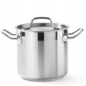 Pot high Profi Line with lid Sandwich 16 l dia. 280 x 260 h - Hendi 832509 Pot high Profi Line with lid Sandwich 16 l dia. 280 x 260 h - Hendi 832509