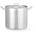 Pot high Profi Line with lid Sandwich 16 l dia. 280 x 260 h - Hendi 832509 Pot high Profi Line with lid Sandwich 16 l dia. 280 x 260 h - Hendi 832509