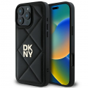 Case DKNY DKHCP16XPQDSLK iPhone 16 Pro Max 6.9" black/black Quilted Stack Logo Case DKNY DKHCP16XPQDSLK iPhone 16 Pro Max 6.9" black/black Quilted Stack Logo