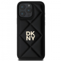 Case DKNY DKHCP16XPQDSLK iPhone 16 Pro Max 6.9" black/black Quilted Stack Logo Case DKNY DKHCP16XPQDSLK iPhone 16 Pro Max 6.9" black/black Quilted Stack Logo