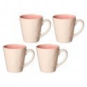 ROSE&TULIPANI CONCERTO FUSE ROSA Set of 4 cups, 360 ml ROSE&TULIPANI CONCERTO FUSE ROSA Set of 4 cups, 360 ml