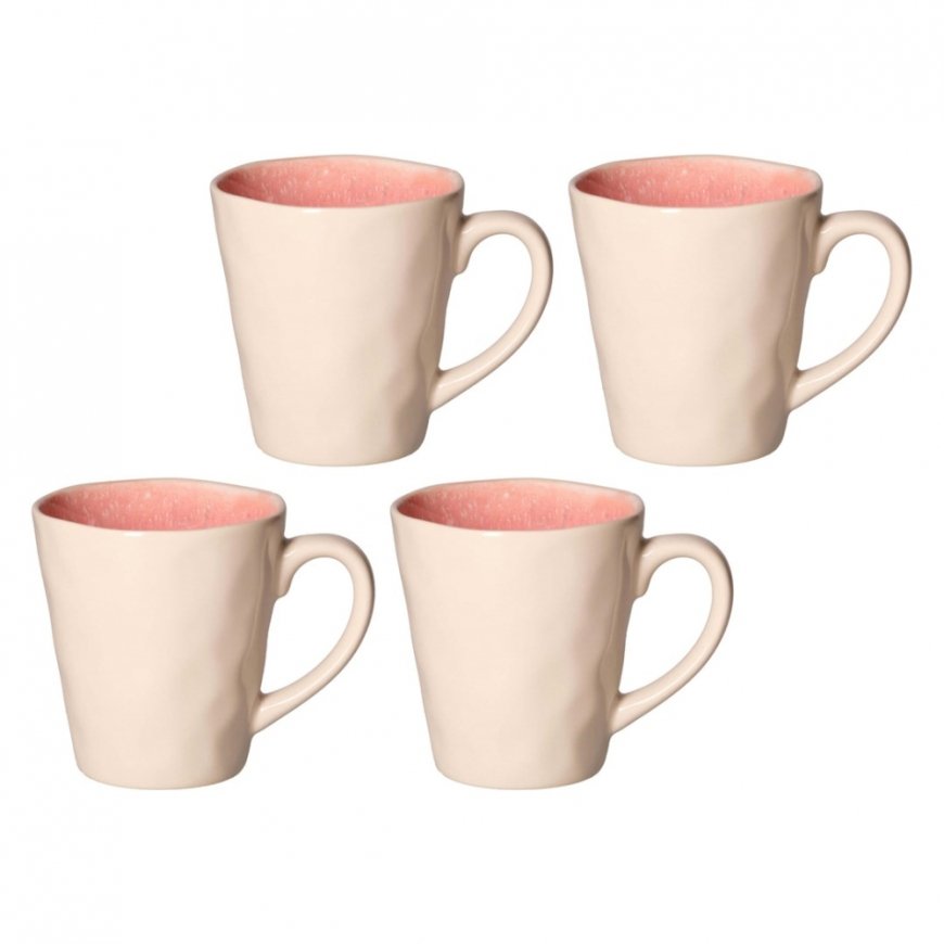 ROSE&TULIPANI CONCERTO FUSE ROSA Set of 4 cups, 360 ml – 2