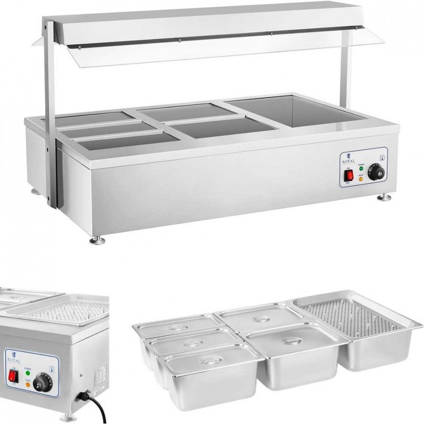 Royal Catering Dry bain marie heater