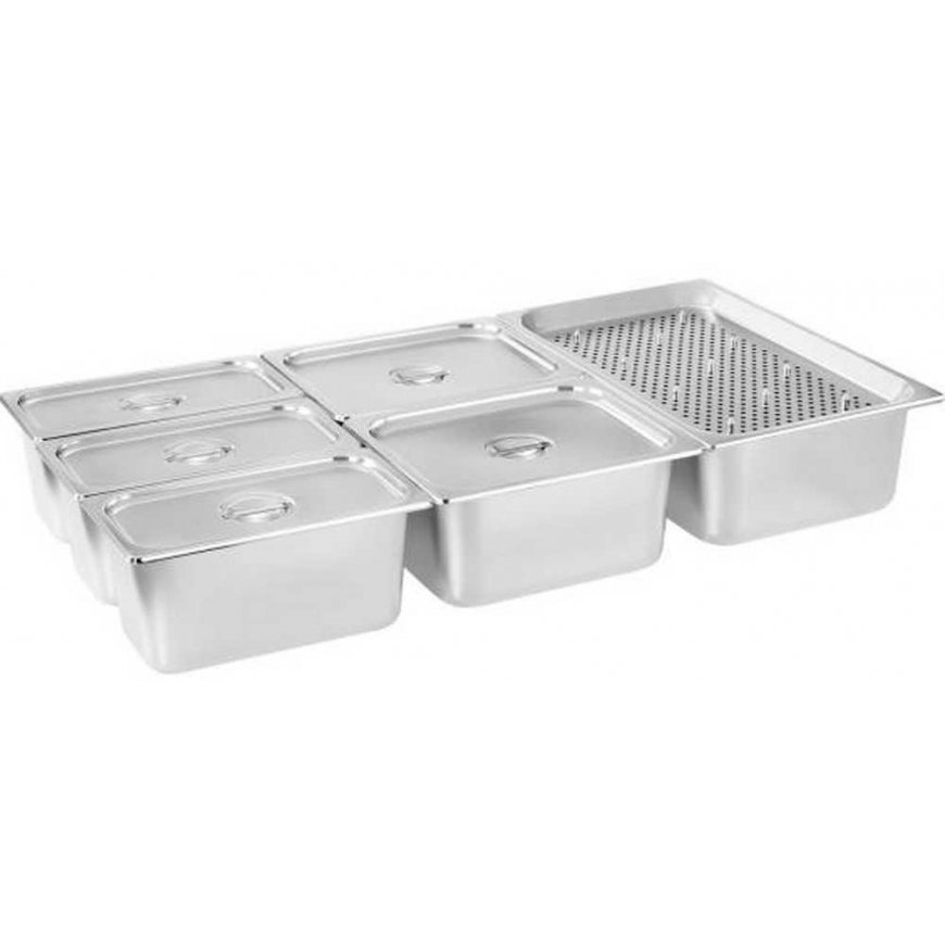 Dry bain marie heater without water, free standing 6 x GN 150mm 55L Royal Catering – 3