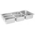 Dry bain marie šildytuvas be vandens, laisvai pastatomas 6 x GN 150mm 55L Royal Catering Dry bain marie šildytuvas be vandens, laisvai pastatomas 6 x GN 150mm 55L Royal Catering