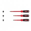 Skrūvgriežu uzgaļi ar rokturi 1000V, 50 gab. Skrūvgriežu uzgaļi ar rokturi 1000V, 50 gab.