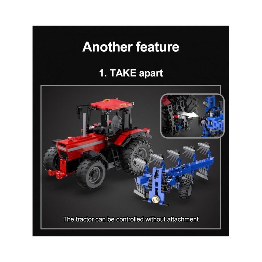 Cada RC Multipurpose tractor with plow