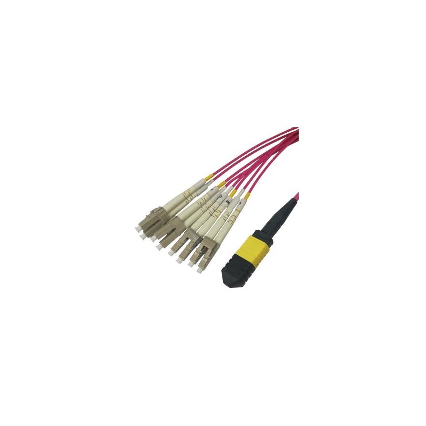 Deltaco MPO12-LC fan out fiber cable