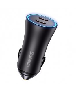 Baseus CGJP000013 mobile device charger Universal Grey Cigar lighter Fast charging Auto
