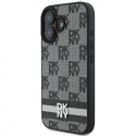 Case DKNY DKHCP16SPCPTSSK iPhone 16 6.1" 6.1" black/black hardcase Checkered Pattern & Printed Stripes Case DKNY DKHCP16SPCPTSSK iPhone 16 6.1" 6.1" black/black hardcase Checkered Pattern & Printed Stripes
