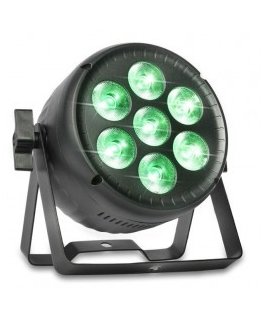 LIGHT4ME VENOM PAR 7X30W RGBW LED prožektoru dekors.