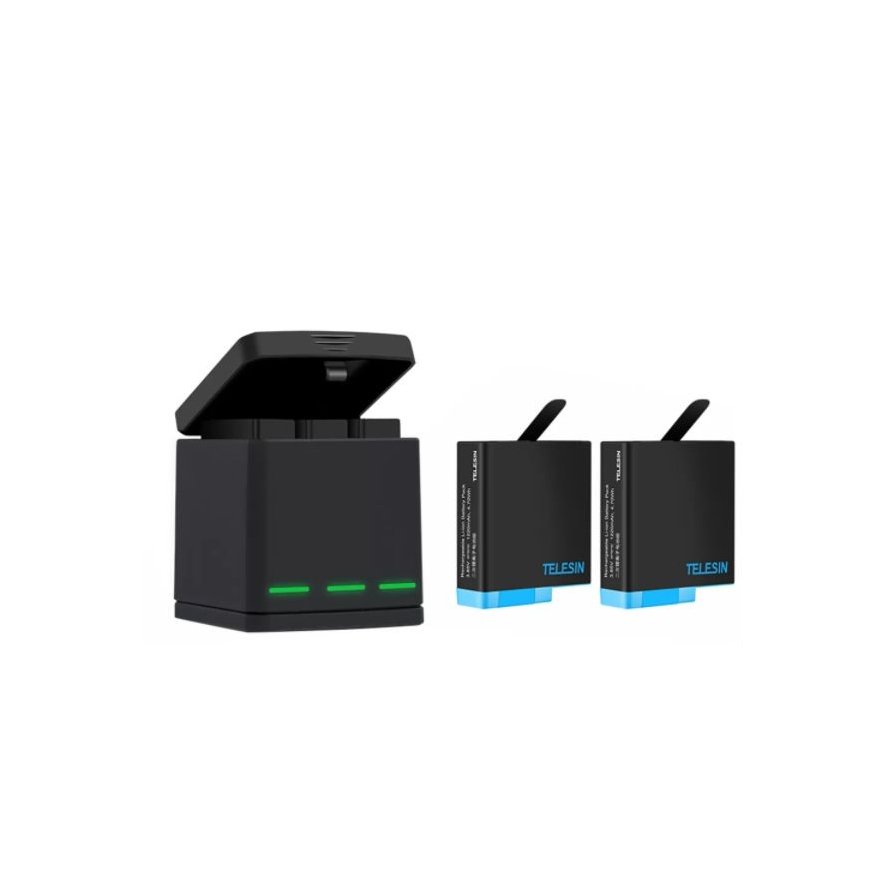 TELESIN 3-slot charger box Telesin for