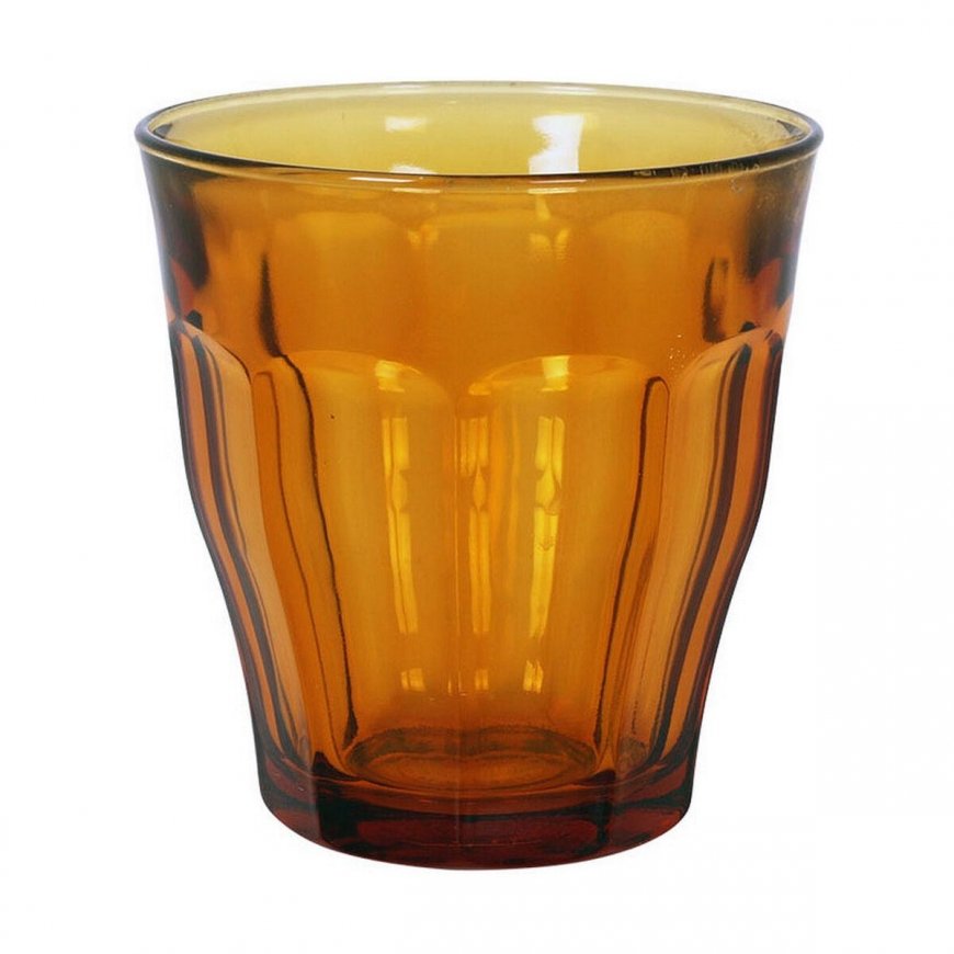 Szklanka Duralex PICARDIE AMBER 250 ml oranžinė - komplektas 6 vnt.