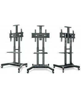 Holder Mobile stand for TV 40"-70" for 45 kg ONKRON TS1551 Black