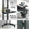Holder Mobile stand for TV 40"-70" for 45 kg ONKRON TS1551 Black Holder Mobile stand for TV 40"-70" for 45 kg ONKRON TS1551 Black