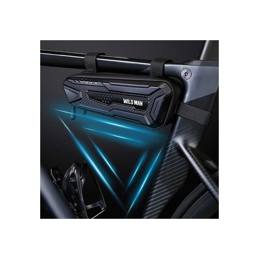 WILDMAN Case/uchwyt rowerowy M M40 sakwa na ramę black/black – 5