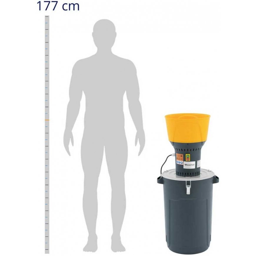 Wiesenfield Grūdų malūnėlis kukurūzams ir žirniams 60 l 400 kg/h 1300 W – 3