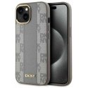 Case DKNY DKHMP14SPCPVSLE iPhone 14 6.1" beige/beige hardcase Leather Checkered Mono Pattern MagSafe Case DKNY DKHMP14SPCPVSLE iPhone 14 6.1" beige/beige hardcase Leather Checkered Mono Pattern MagSafe