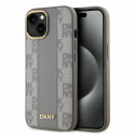 Case DKNY DKHMP14SPCPVSLE iPhone 14 6.1" beige/beige hardcase Leather Checkered Mono Pattern MagSafe Case DKNY DKHMP14SPCPVSLE iPhone 14 6.1" beige/beige hardcase Leather Checkered Mono Pattern MagSafe