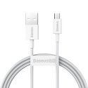 Baseus CAMYS-02 mobile phone cable White 1 m USB A Micro-USB B Baseus CAMYS-02 mobile phone cable White 1 m USB A Micro-USB B