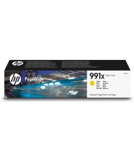 HP 991X, оригинальный картридж PageWide увеличенной емкости, желтый