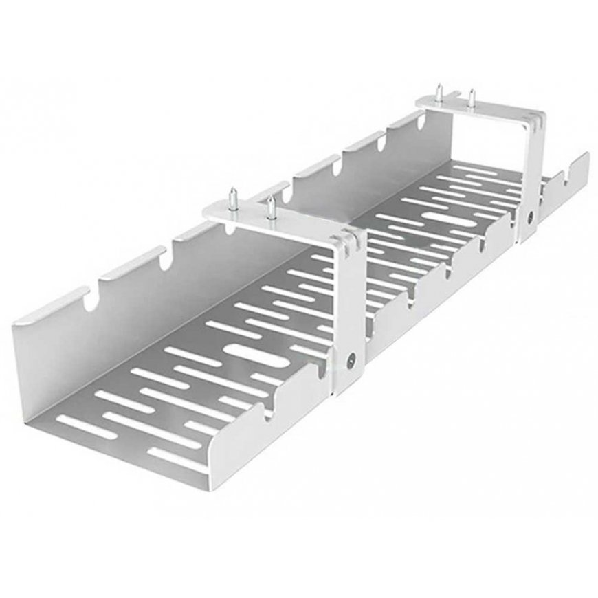 ATL DA263A Organizer na kable pod biurko blat balta – 2
