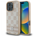 Dėklas DKNY DKHCP16LPCPTSSP iPhone 16 Pro 6.3" rožinis/pink hardcase Checkered Pattern & Printed Stripes Dėklas DKNY DKHCP16LPCPTSSP iPhone 16 Pro 6.3" rožinis/pink hardcase Checkered Pattern & Printed Stripes