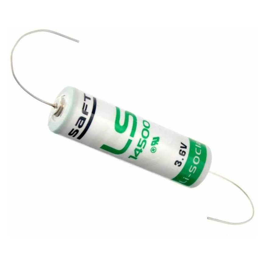 Baterija - Saftls14500 Aa 3,6v 2600mah Mit Axialdraht Ličio 1 Vnt. – 4