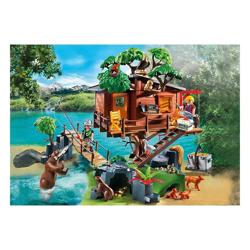 Playmobil Wild Life Adventure Tree House – 3