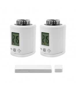 Homepilot radiator thermostat smart, pack of 2 with door / window contact