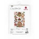 luca S Counted Cross Stitch Kit "Christmas Composition" 25x35cm SB7031 luca S Counted Cross Stitch Kit "Christmas Composition" 25x35cm SB7031