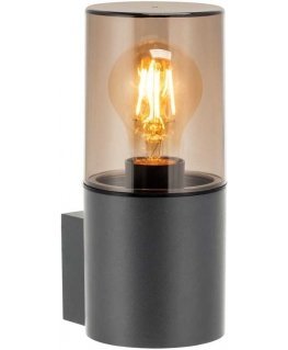 Wall lamp Orno SALVIA garden lamp, E27, max. 15W, IP54, gray