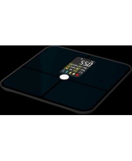 Aeno Tuya Connected Smart Body Fat Scale with Heart Rate & VA Screen, AAA batteries*4pcs
