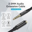 Vention BHCBF audio kabelis 1 m 3.5mm TRRS Melns Vention BHCBF audio kabelis 1 m 3.5mm TRRS Melns