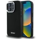 Case DKNY DKHMP16XPSCMCLK iPhone 16 Pro Max 6.9" black/black hardcase Plain Silver Logo MagSafe