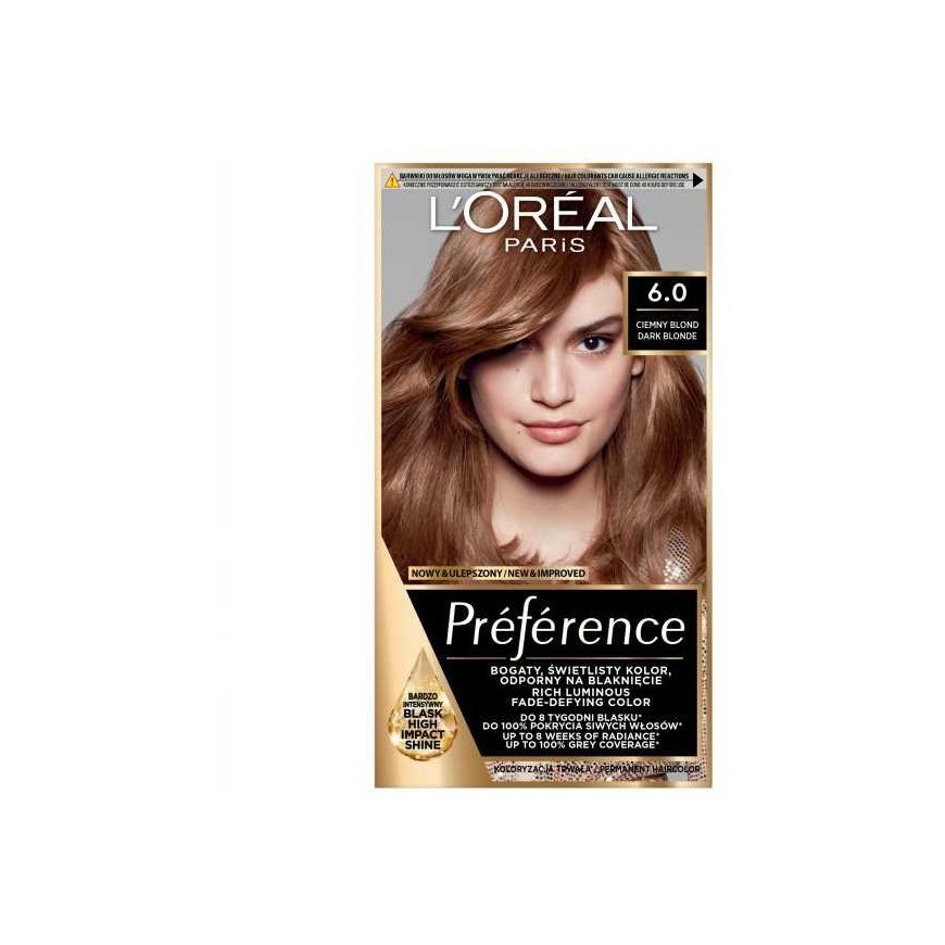 L`Oreal LOREAL Preference Hair Dye 6