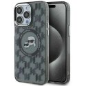 Case Karl Lagerfeld KLHMP15LHMCKMHK iPhone 15 Pro 6.1" black/black IML Monogram Karl&Choupette Head MagSafe Case Karl Lagerfeld KLHMP15LHMCKMHK iPhone 15 Pro 6.1" black/black IML Monogram Karl&Choupette Head MagSafe