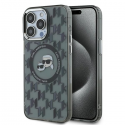 Dėklas Karl Lagerfeld KLHMP15LHMCKMHK iPhone 15 Pro 6.1" juoda/juodas IML Monogram Karl&Choupette Head MagSafe Dėklas Karl Lagerfeld KLHMP15LHMCKMHK iPhone 15 Pro 6.1" juoda/juodas IML Monogram Karl&Choupette Head MagSafe