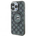 Dėklas Karl Lagerfeld KLHMP15LHMCKMHK iPhone 15 Pro 6.1" juoda/juodas IML Monogram Karl&Choupette Head MagSafe Dėklas Karl Lagerfeld KLHMP15LHMCKMHK iPhone 15 Pro 6.1" juoda/juodas IML Monogram Karl&Choupette Head MagSafe